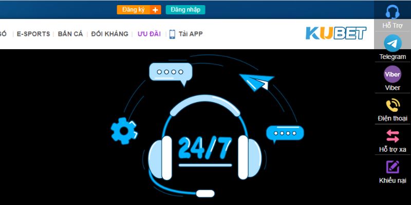 Nhừng hình thức liên hệ KUBET đơn giản và dễ dàng nhất